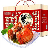 【活蟹】阳澄联合鲜活大闸蟹现货全母蟹3.0-3.3两 10只去绳足重礼盒