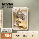 卡骆驰（CROCS）檀健次同款经典泡芙洞洞鞋百舒适男沙滩鞋女鞋休闲鞋|207521 骨白色-2Y2(含智必星) 36 (220mm) 37
