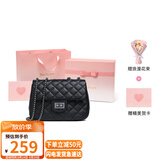 viney牛皮包包女包品牌链条包轻奢单肩斜挎包生日礼物高级感送女友老婆