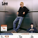Lee【张凌赫代言】经典舒适丹宁复古水洗蓝色男士牛仔裤休闲潮流 浅蓝色 31 (130-140斤可选)