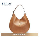 Polo Ralph Lauren 拉夫劳伦 Polo ID 女配 经典款皮革大号单肩包RL51958 270-棕色 ONE