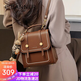 千百度（C.BANNER）牛皮双肩包女小背包学院风百搭学生书包生日礼物高级感送女友老婆