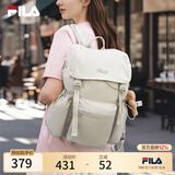 斐乐【杨幂同款】烧麦包|FILA双肩包女孩通勤背包旅行百搭出街包 激流灰-GY XS