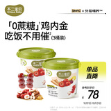 不二宝贝山楂棒棒糖葫芦串山药鸡内金234g搭配0蔗糖婴儿幼儿童宝宝零食2桶