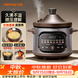 九阳（Joyoung）电炖锅电炖盅4L大容量紫砂预约电砂锅 多功能锅 智能定时精炖煮粥煲汤锅DG40K-GD408