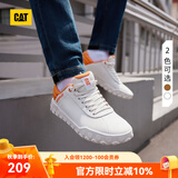 卡特（CAT）休闲鞋工装鞋男女同款鞋户外休闲舒适透气板鞋Hex+ 白色 39