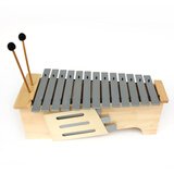 Orff奥尔夫打击乐器木琴专业箱式高中低红木钟琴早教教具 铝板中音