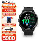 佳明（GARMIN）Forerunner970旗舰铁三户外运动手表ECG心电心率跑表-极夜黑47mm