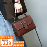 viney牛皮包包女包斜挎妈妈包轻奢单肩手提包生日礼物高级感送女友老婆