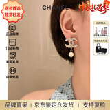 香奈儿（CHANEL）26年新款经典双C珍珠耳钉优雅气质精致耳坠生日礼送女友中秋送礼 珍珠吊坠AB5737-B04938-NB264 均码