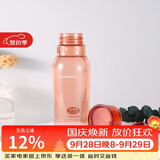 乐扣乐扣（LOCK&LOCK）夏季运动水杯简约塑料杯户外便携水壶男女学生杯子粉色350ML