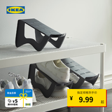 宜家（IKEA）MURVEL穆沃尔鞋子收纳架子鞋履分类整理神器鞋储藏件 灰色14x14x24cm
