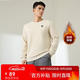 361°卫衣男装秋冬季长袖运动服休闲圆领宽松加绒上衣服652344801D-8