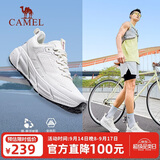 骆驼（CAMEL）【追云】运动鞋男鞋网面透气轻便百搭休闲新款软底减震慢跑步鞋子