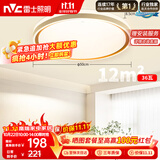雷士（NVC）吸顶灯客厅卧室餐厅阳台简约现代LED照明圆灯柠梦