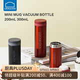 乐扣乐扣（LOCK&LOCK）不锈钢纤巧便携保温杯茶水杯车载商务杯子200ml红色LHC550