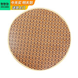 憨憨宠 宠物凉席垫窝垫 方形圆形编织凉席 圆形编织凉席（直径40cm）