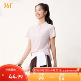 361°t恤女夏季新款运动polo衫速干休闲跑步健身短袖上衣662624111H-2