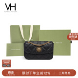 VANESSA HOGAN VH女包茵然软包轻奢小香风斜挎小包菱格链条单肩腋下包生日礼物