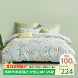 百丽丝床上四件套纯棉100%全棉四件套床品被套床单套件1.5m床