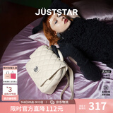 欧时纳（JUST STAR）张予曦同款双肩包女包2026新款轻奢旅游轻便双肩背包书包生日礼物