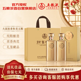 五粮液股份 财富人生金砖 纯粮食白酒 52度500ml*2瓶 送礼佳品