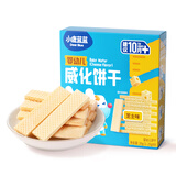 小鹿蓝蓝【99任选11件再赠11件】宝宝饼干磨牙零食原味饼干零食后台加赠 【10月+】威化饼干芝士味/26g