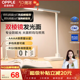 欧普照明（OPPLE）AAAA级学习护眼灯学生学习台灯卧室宿舍阅读 四档调光儿童家用