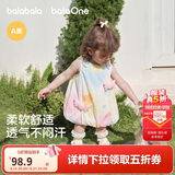 巴拉巴拉童装儿童连衣裙婴儿裙子2026夏新款女童宝宝花苞裙甜美公主裙可爱