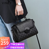 viney包包女包牛皮斜挎妈妈包中年手提单肩包生日礼物高级感送女友老婆