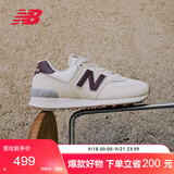 NEW BALANCE女鞋复古秋季轻便耐磨百搭休闲运动慢跑鞋574系列WL574RCF 37