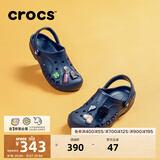 卡骆驰（CROCS）贝雅洞洞鞋男鞋女鞋轻便耐磨一脚蹬拖鞋休闲鞋百搭花园鞋|10126 深蓝-410(含智必星) 45 (290mm)