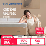 梦百合（MLILY）舒梦零压记忆棉单人床垫床褥子1.8x2m软垫加厚榻榻米可定制薄垫 舒梦0压薄垫【6cm】 150*200cm【双人床 5年质保】