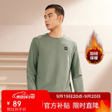 361°卫衣男装秋冬季长袖运动服休闲圆领宽松加绒上衣服652344801D-2