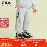 FILA【三好裤】斐乐儿童童装长裤2026年秋季新款男女童针织运动裤