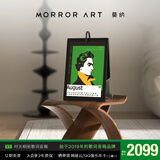 MORRORART 莫纳 Y1时光相册歌词音箱无线蓝牙音响悬浮字幕家用桌面日历电子相框智能生日礼物国家补贴套装款