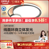 欧普照明（OPPLE）吸顶灯卧室灯护眼智能LED照明灯具简约现代大气全光谱 圆形