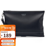 高尔夫（GOLF）男士手包柔软头层牛皮时尚信封钱包手抓包多卡位手拿包父亲节礼物