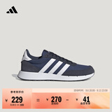 adidas RUN 60s 2.0复古休闲舒适跑步鞋男女阿迪达斯官方轻运动 牛仔蓝/白   40