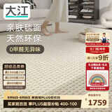 大江进口羊毛地毯客厅现代简约素色轻奢高级感沙发地毯200x300cm