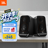 JBL PS3500 无线蓝牙音箱 电脑多媒体音响 2.0桌面台式机音箱  家用低音炮礼物 黑色