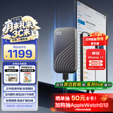 西部数据（WD）1TB NVMe 移动固态硬盘（PSSD）My Passport随行SSD type-c接口 1050MB/s 手机直连笔记本两用外接