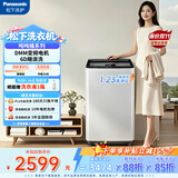松下（Panasonic）12KG大容量DDM变频直驱波轮全自动家用洗衣机  飓浪洗 抗菌除螨 XQB120-T3A6 京东自营