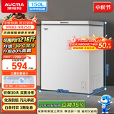 澳柯玛（AUCMA）150升单温冷柜家用减霜小冰柜冷藏柜冷冻柜小型冷柜卧式顶开冰箱一级能效BC/BD-150HY 以旧换新