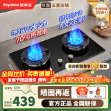 荣事达燃气灶 燃气灶双灶台 煤气灶双灶 燃气灶天然气不锈钢燃气灶嵌入式家用液化气大火力九头猛火灶 【节能省气】鸳鸯炉头·铜火盖R159 管道天然气5.2kW【火力以产品信息为准】