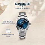浪琴（LONGINES）瑞士手表 康卡斯系列悦动 男士 钢带机械表 L38304926
