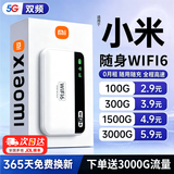 盛简行【月享1500G】随身无线wifi5G千兆移动网络2026新款无限流量全国通用路由器携带式车载宽带免预存 5G全网通【升级版】终身质保+赠免费流量 首月免费流量-全国终身联保-超光纤网速