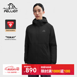 伯希和（Pelliot）[成毅同款]Primaloft金标P棉服女保暖防风秋冬外套125376010黑L