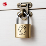 梅花（BLOSSOM）雅圆铜挂锁25MM抽屉锁箱包锁宿舍柜门锁BC9025