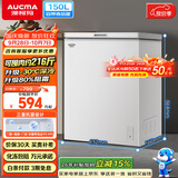 澳柯玛（AUCMA）150升单温冷柜家用减霜小冰柜冷藏柜冷冻柜小型冷柜卧式顶开冰箱一级能效BC/BD-150HY 以旧换新